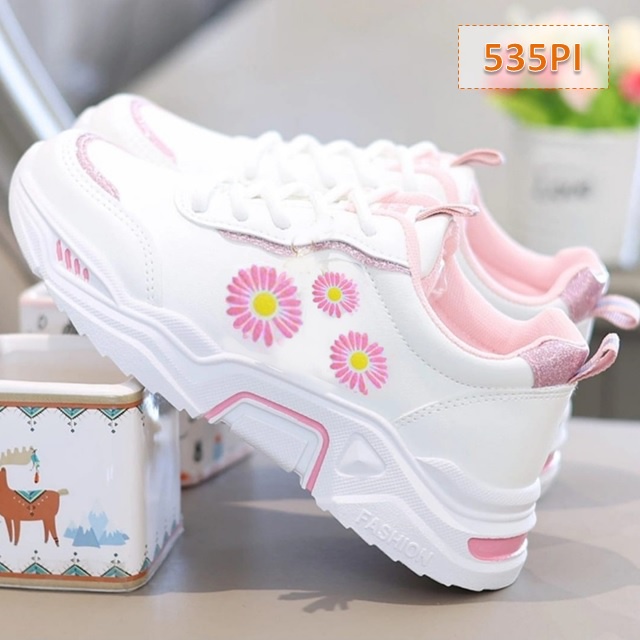 Sepatu Sneakers Anak Suns Cewek Cowok Tosca Pink (535)