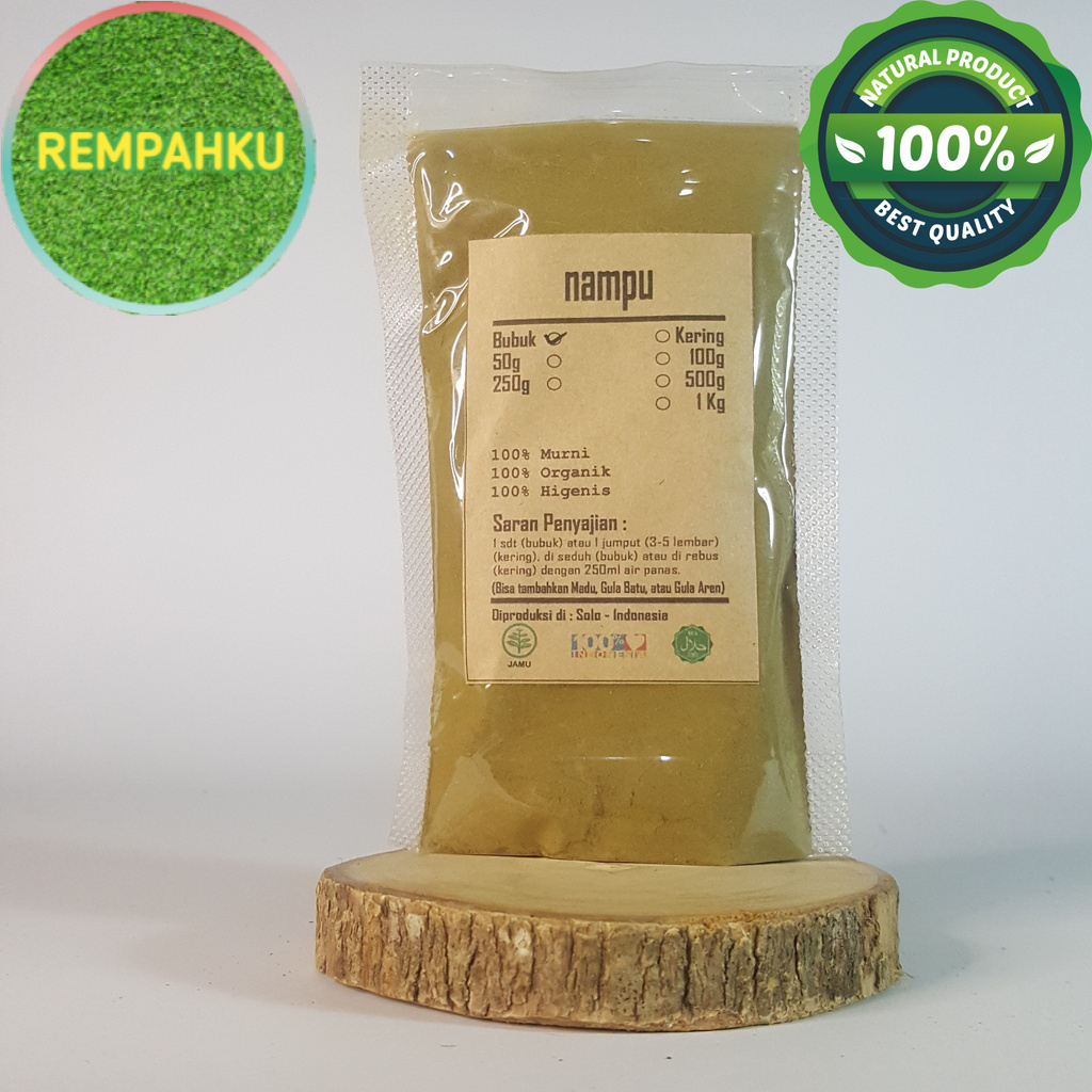 

NAMPU BUBUK 500 GRAM - Homalomena Occulta - MURNI - JSR -REMPAH