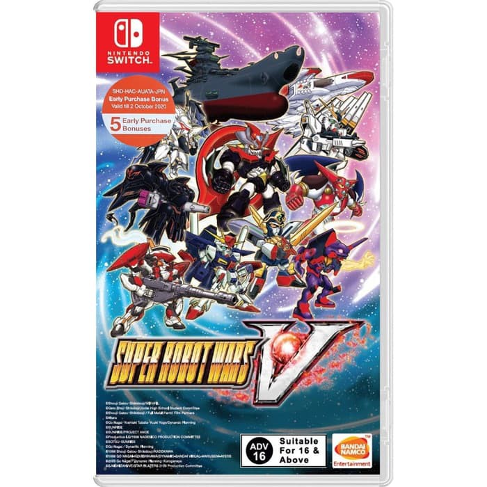 SWITCH SUPER ROBOT WARS V