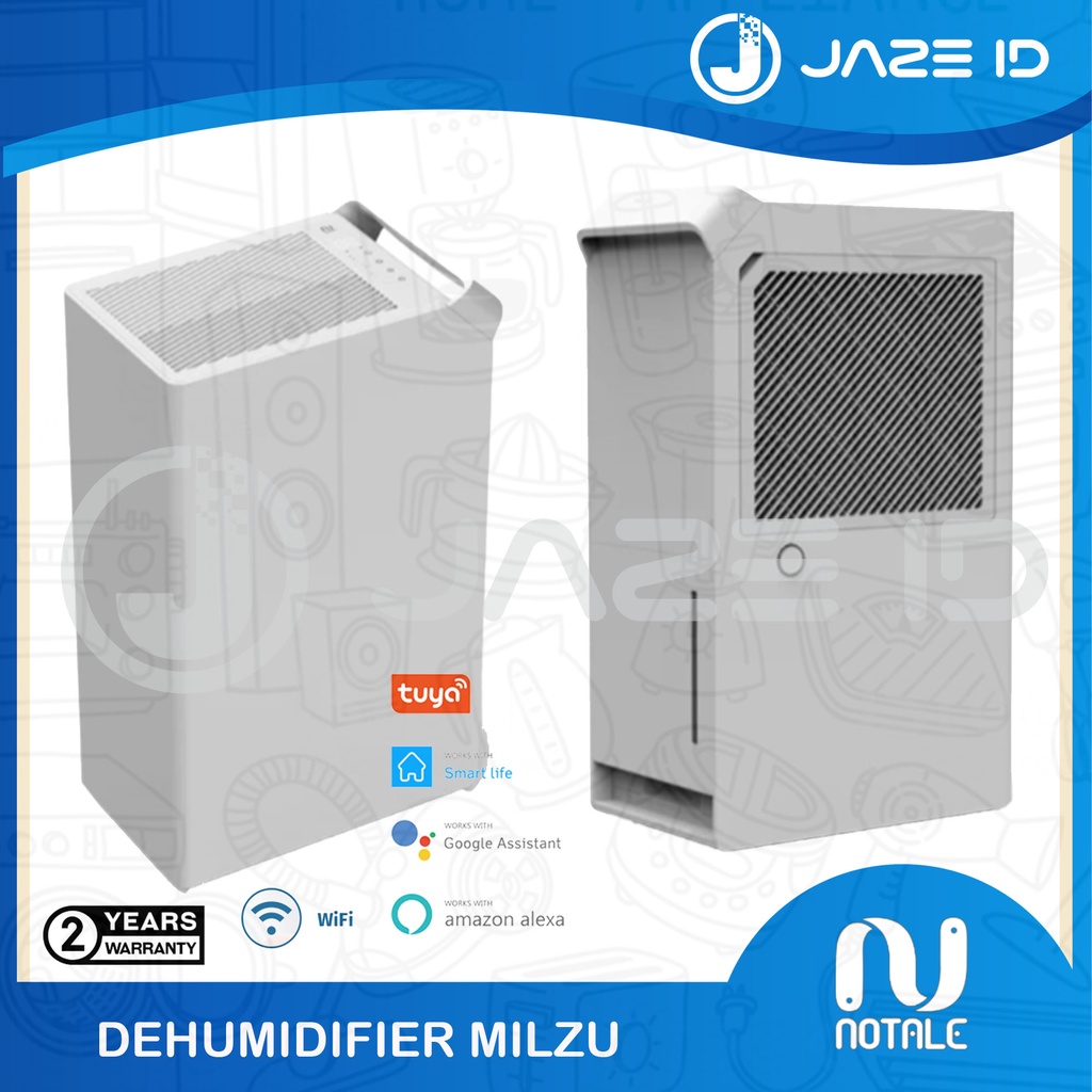 Notale Milzu Smart Dehumidifier 20L hari with Wifi Penyerap Lembab