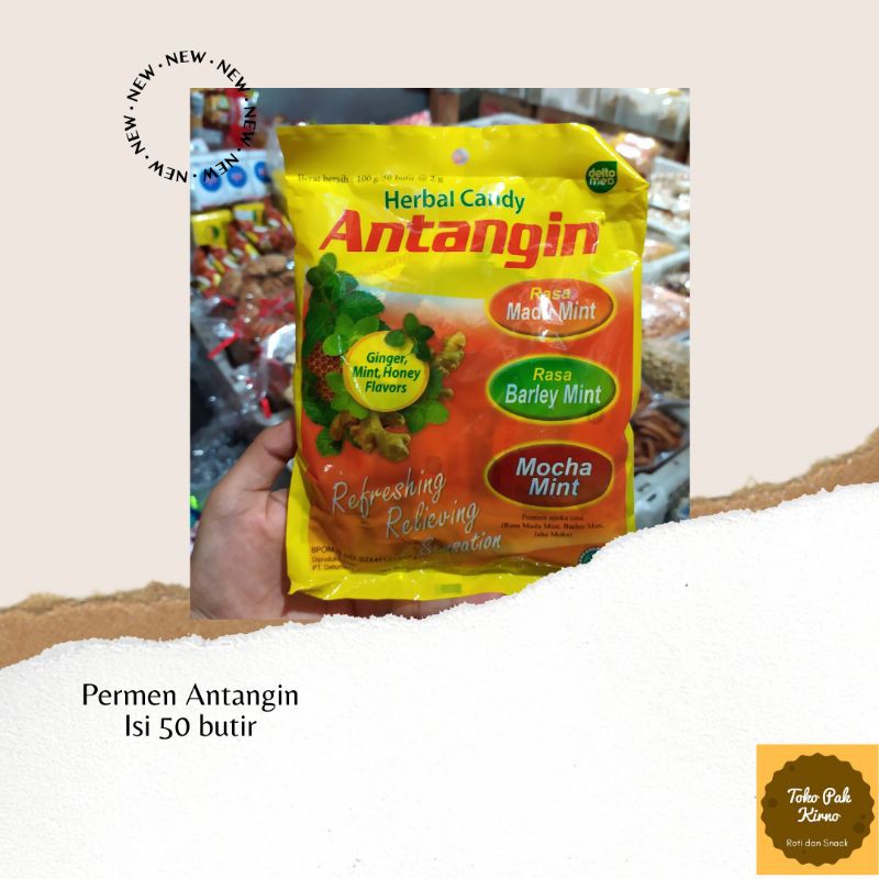 

PERMEN ZACK HERBAL CANDY ANTANGIN - GINGER, MINT, HONEY FLAVORS