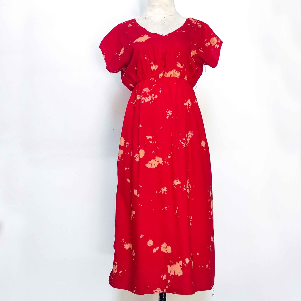 Daster Manohara Bali Bercak Cantika-Bercak Merah Ten