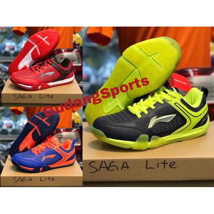 Sepatu Badminton Lining Saga Lite Original