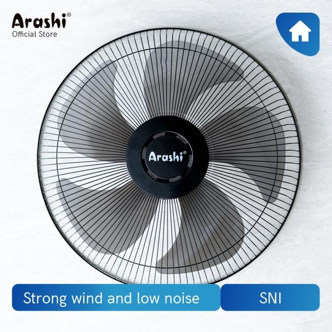 Arashi Kipas Angin dinding Wall Fan Xflow &amp; Apace PWF 16&quot; Inch AR 228 50W