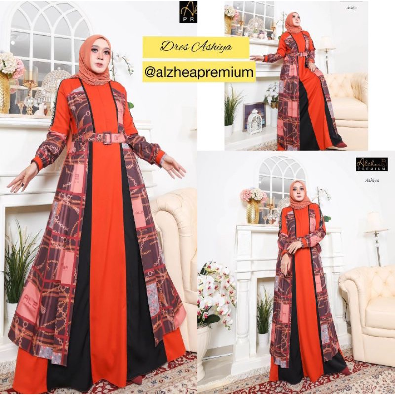 dress ashiya/alzhea premium original