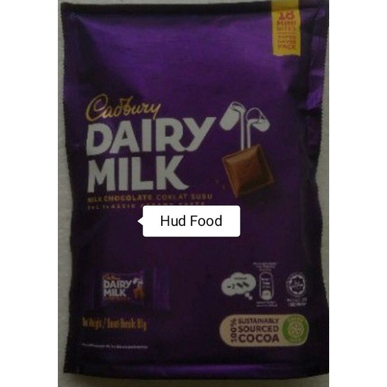 

Cadbury Dairy Milk isi 18 + ADA BONUS