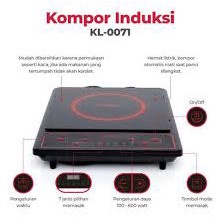 Kompor Induksi listrik Cyprus KL-0071