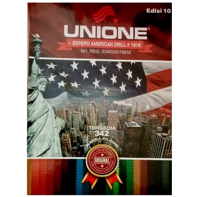 (Kain Seragam) PIS/ROL  -  KAIN AMERICAN DRILL - UNIONE AMERICAN DRILL