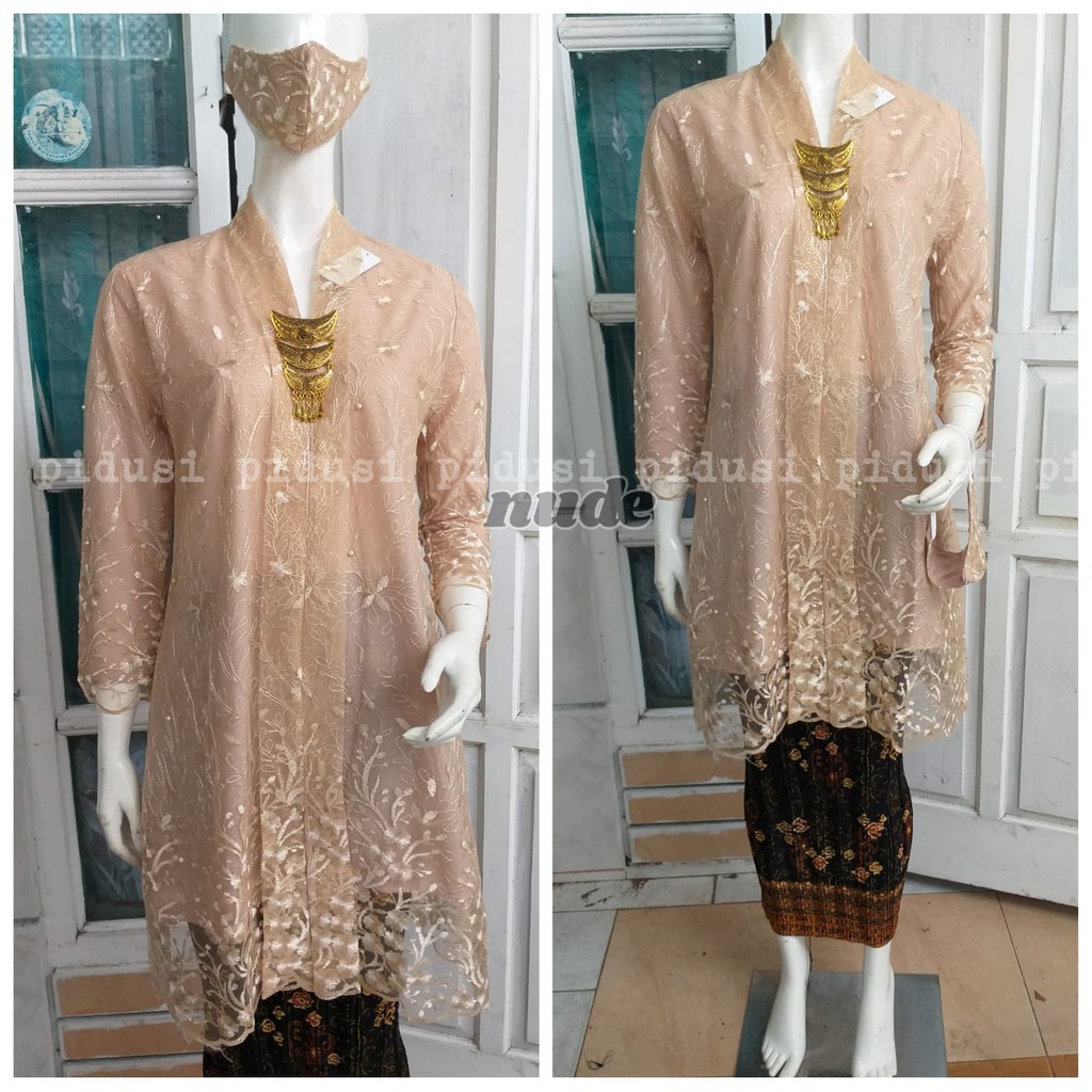 PROMO SET KEBAYA KARTINI TUNIK TULLE / SET KEBAYA KARTINI TUNIK / SET KEBAYA MUSLIMAH