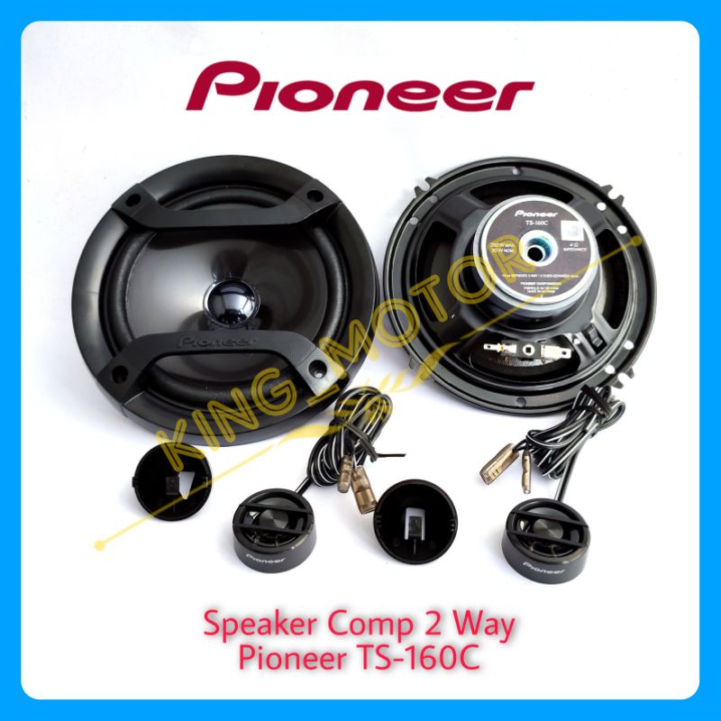 Speaker Comp Split 2 Way Pioneer TS-160C