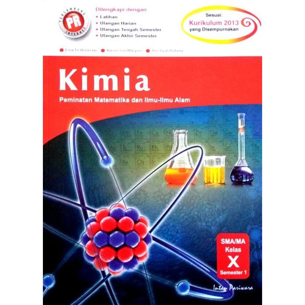 Dijual BUKU PR KIMIA SMA KELAS 10 SEMESTER 1 INTAN PARIWARA tools Limited