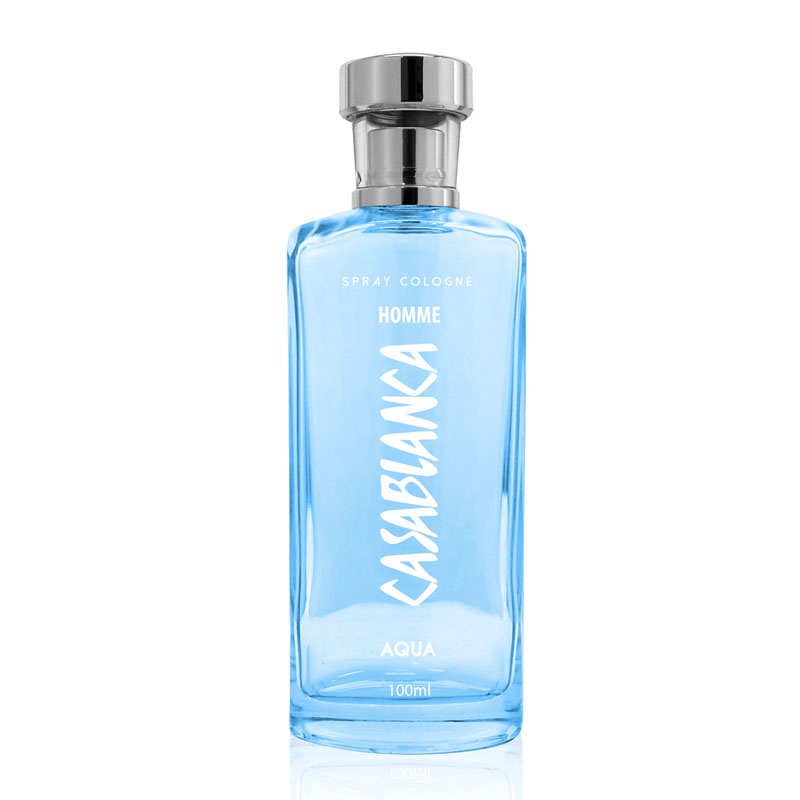 Casablanca Spray Cologne GLASS Homme Blue Aqua 100ml