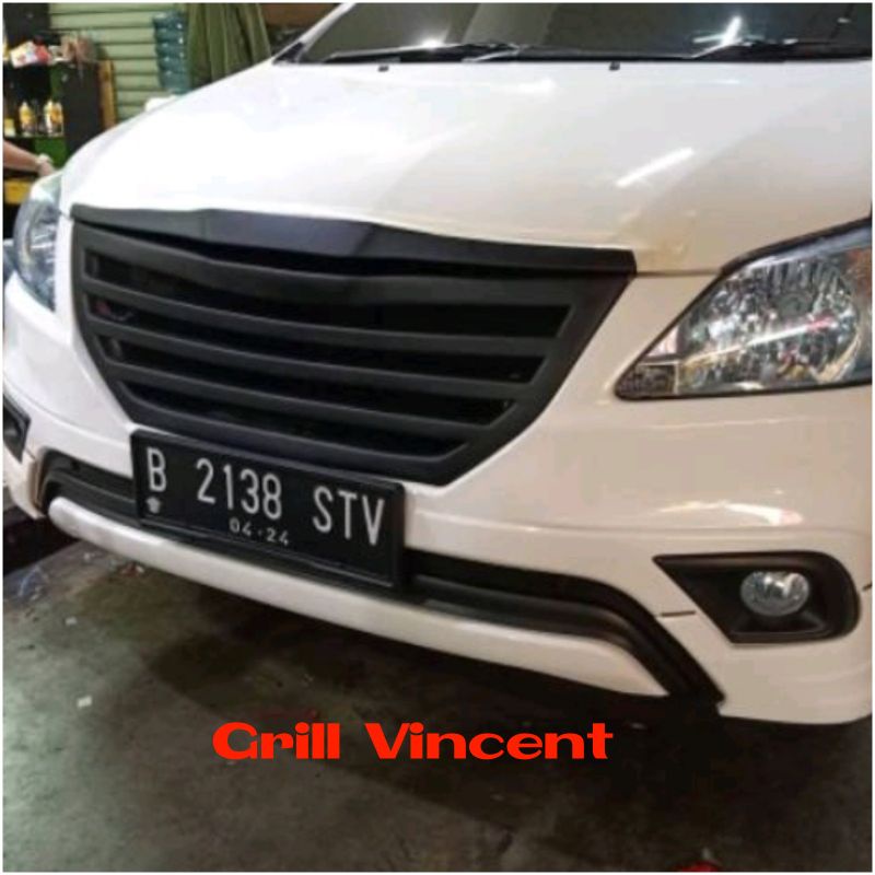 Grill depan mobil grand innova 2013 2014 2015 garis elegan