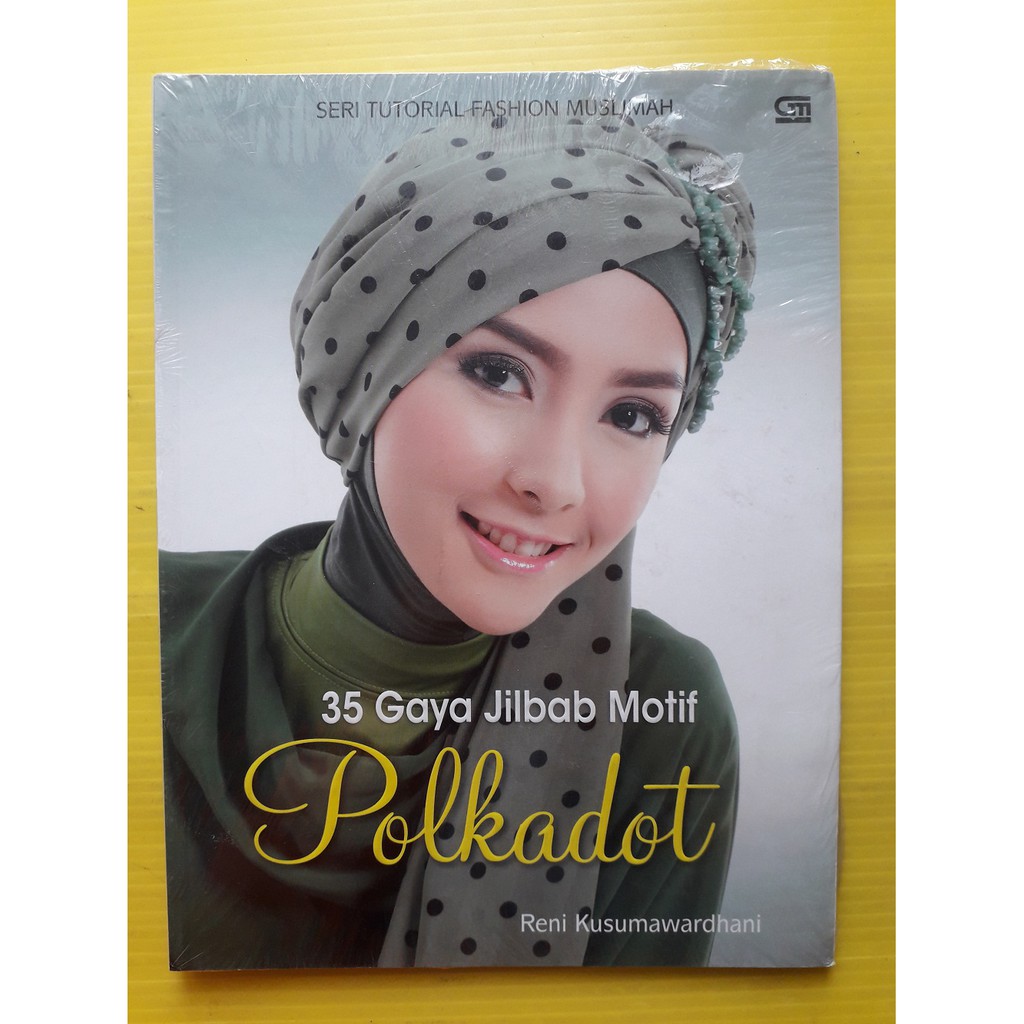 Seri Tutorial 35 Gaya Jilbab Motif Polkadot by Reni Kusumawardhani