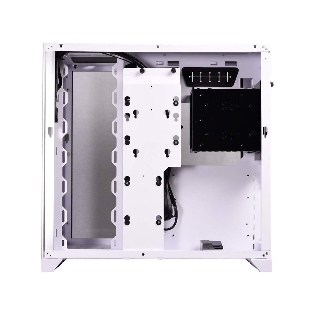 CASING LIAN LI PC-O11DW - DYNAMIC WHITE - TEMPERED GLASS FRONT &amp; LEFT