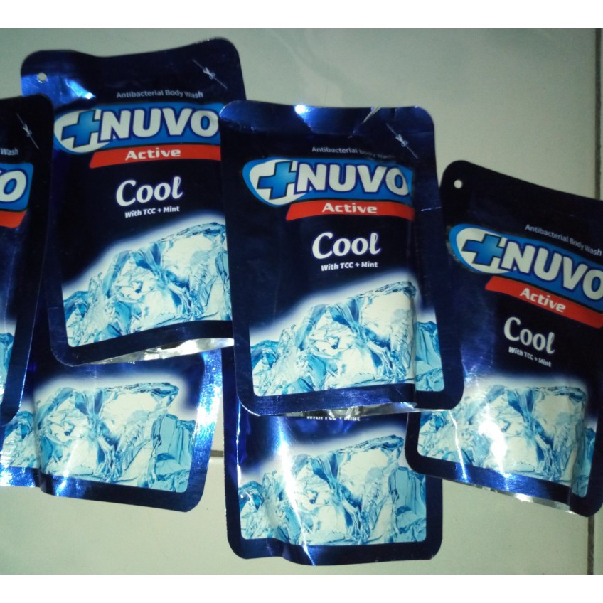 Sabun Cair Nuvo 60 ml - COOL WASH - HARGA PROMO