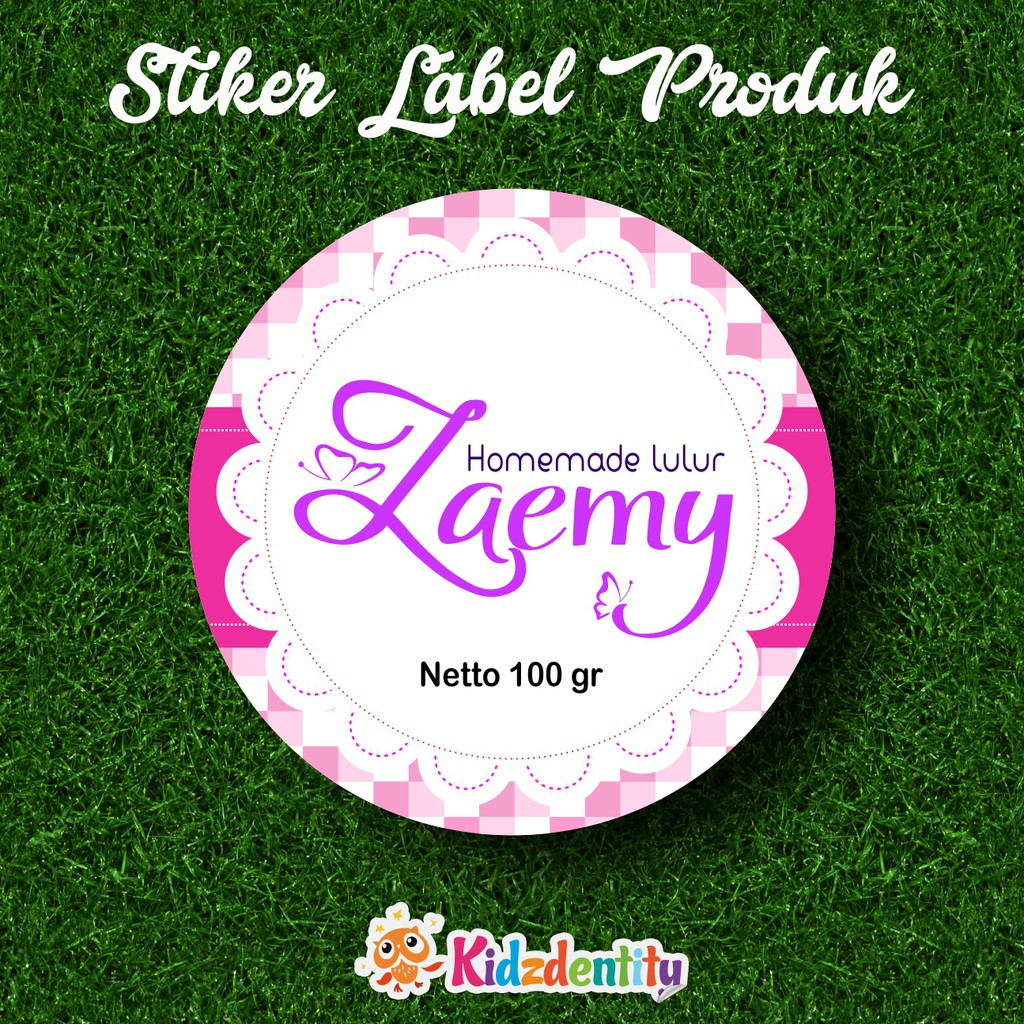 10 Ide Contoh  Stiker  Label Produk Aneka Stiker  Keren 