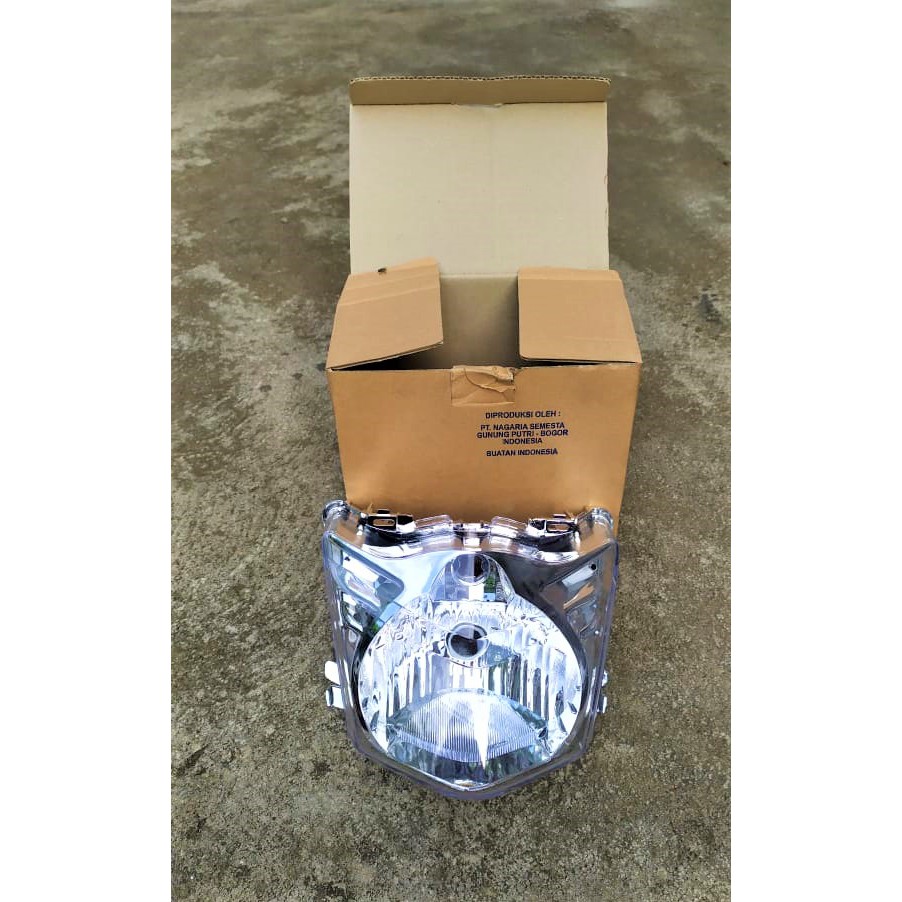 Reflektor lampu depan BEAT karbu 2008-2011
