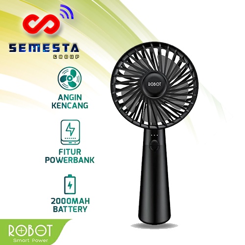 3IN1 USB MINI FAN ROBOT RT-BFS1 2000MAH