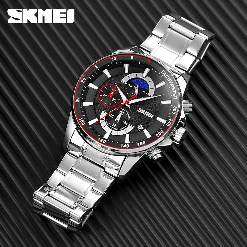 SKMEI 9250 Jam Tangan Pria Analog Stainless Steel WK-SBY