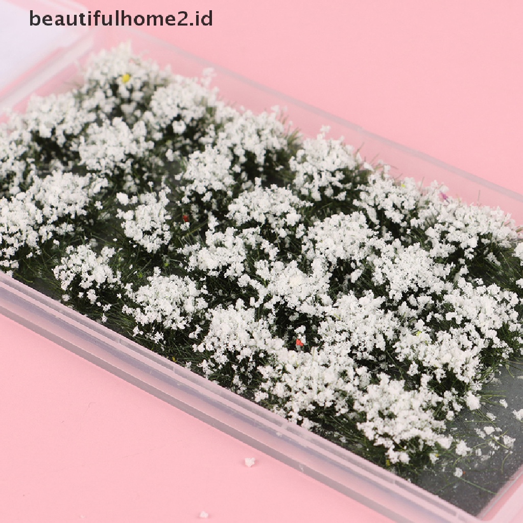 (Beautifulhome2.Id) 28pcs Miniatur Rumput Imitasi Untuk Dekorasi Taman Mini / Lansekap Mikro Diy