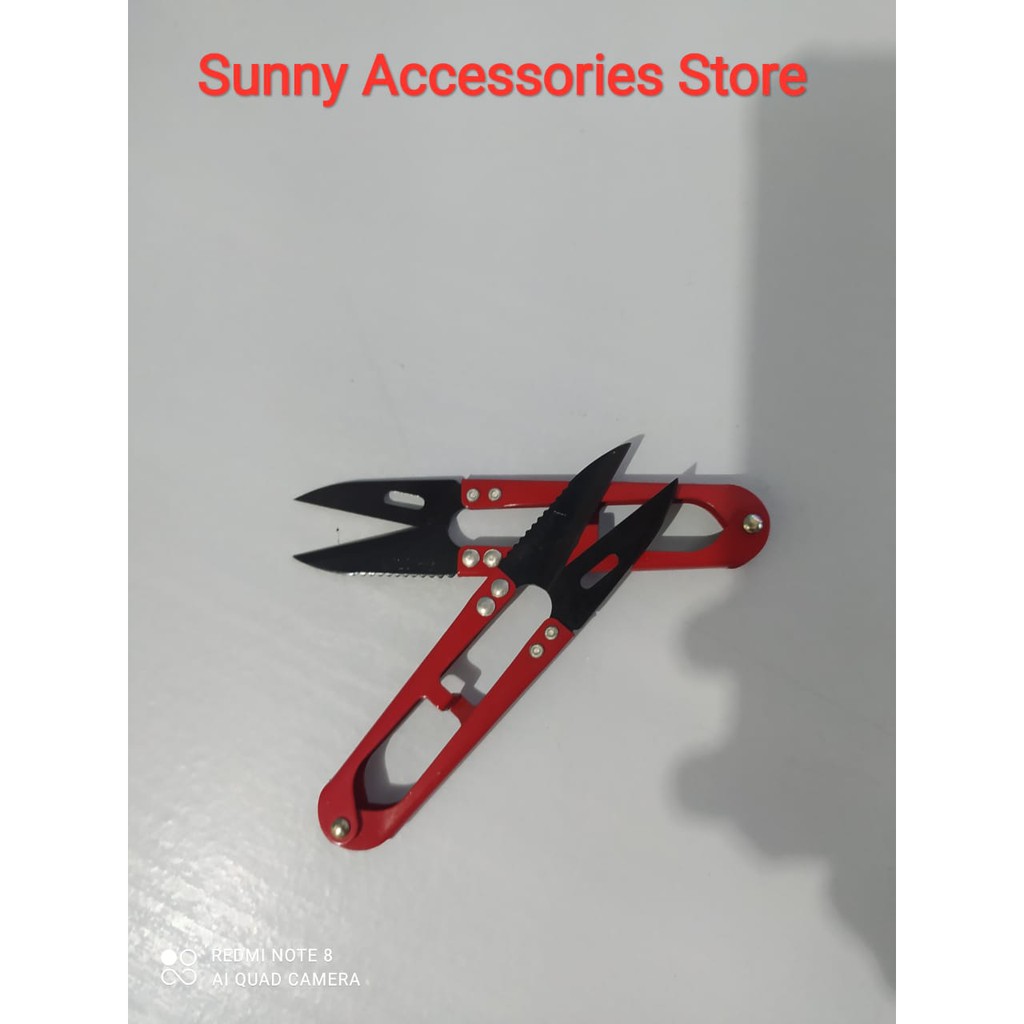 

Gunting Buang Benang LDH-858L Kecil 11 Cm Merah *Premium Product*