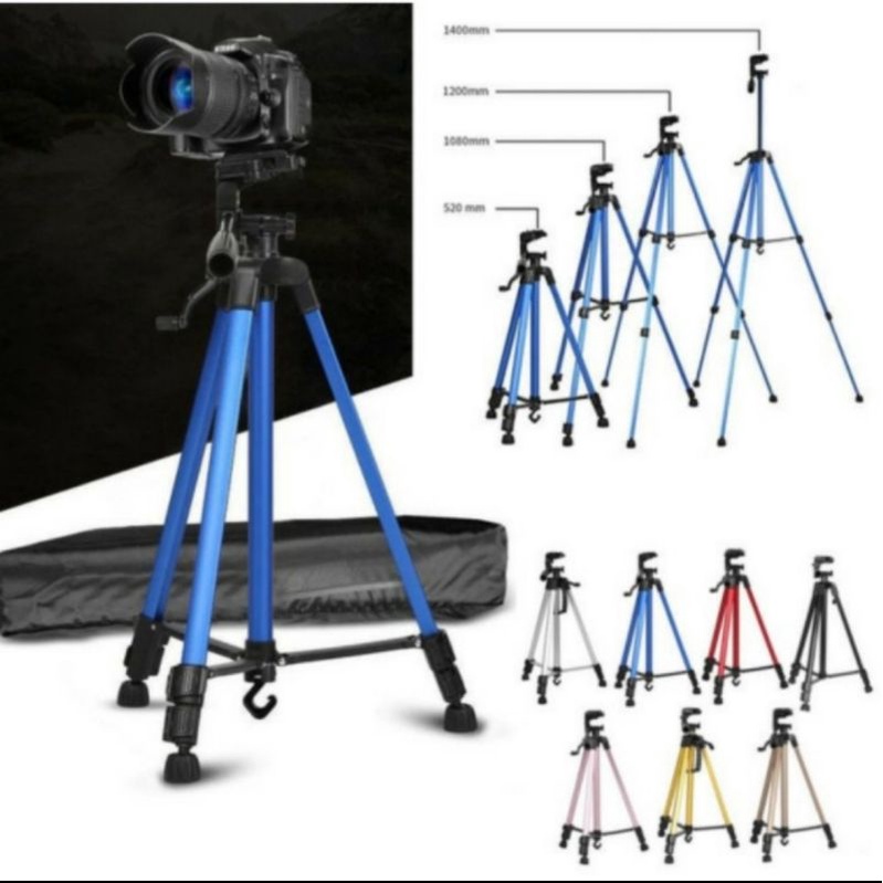 Tripod Universal 3366 +Free Holder U/Tripot KameraDSLR/Smartphone DIl