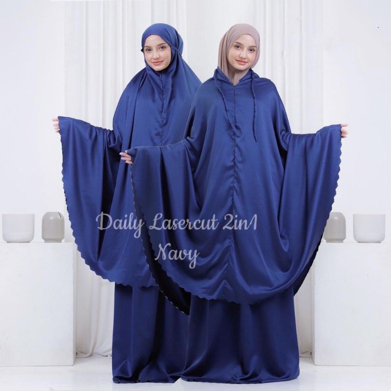 MUKENA LASERCUT 2IN1 | MUKENA SUTRA | MUKENA PREMIUM