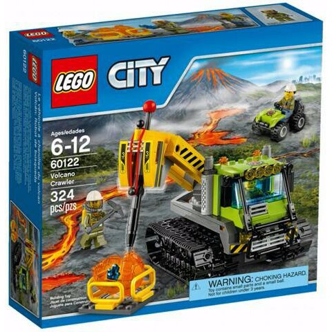 Lego 60122 City Volcano Crawler KS96