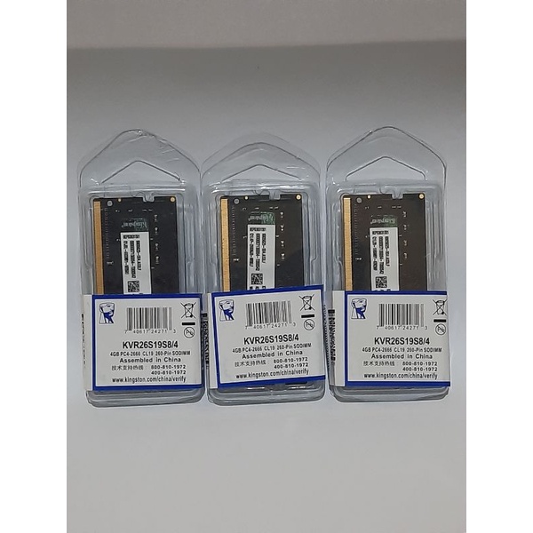 Sodimm Kingstong Ddr4 4Gb PC4-2666