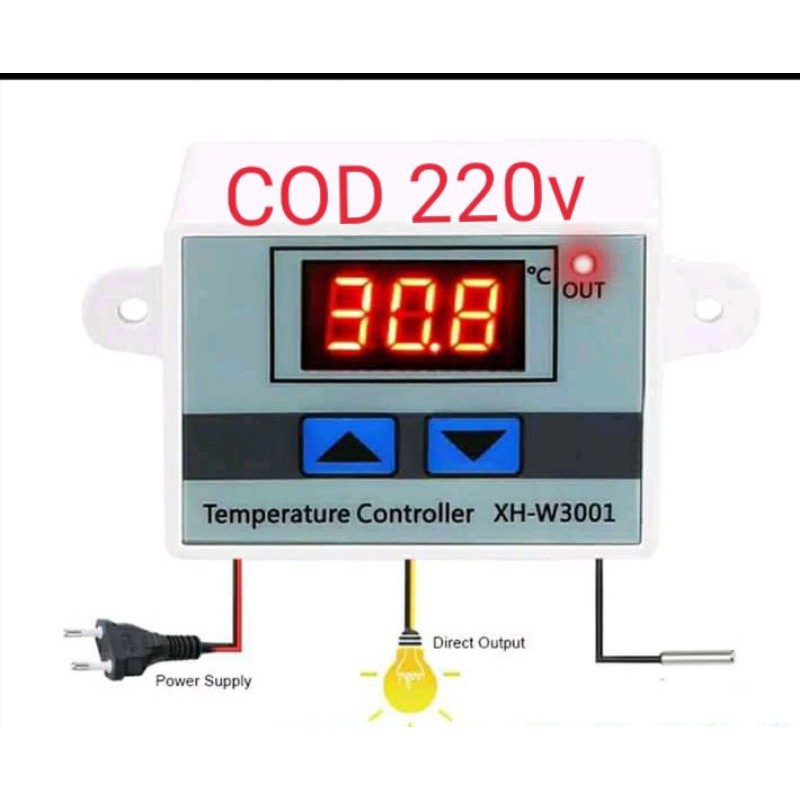 TERMOSTAT DIGITAL 220 VOLT BISA "COD"