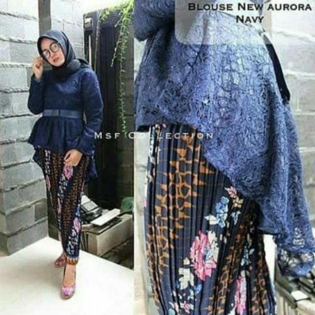 COD REALPICT KEBAYA AURORA PENGUIN KEBAYA MODERN WISUDA Bridesmaids seragaman kebaya-2