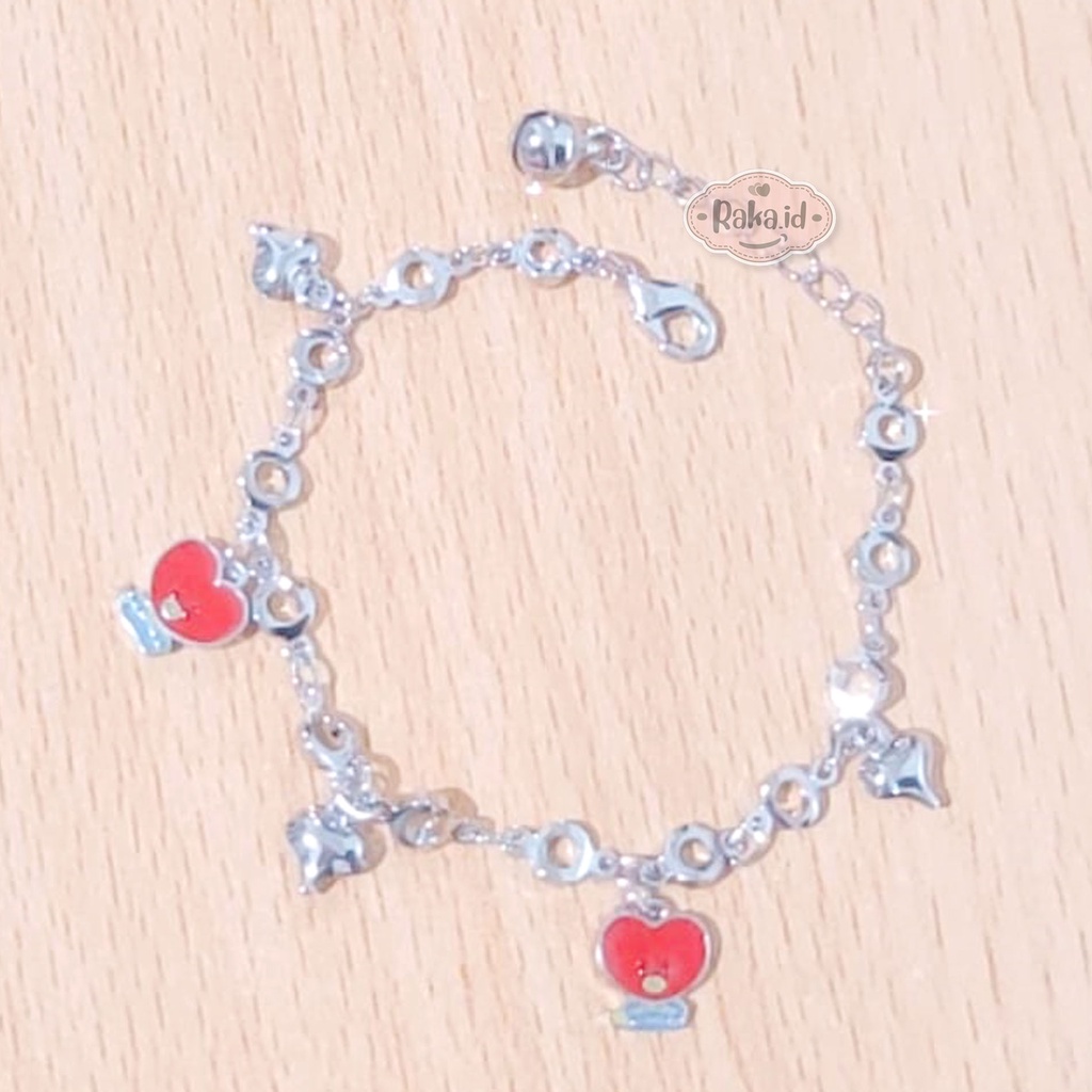 Gelang Tangan Rantai Anak Motif BT21 Perhiasan Anak 928