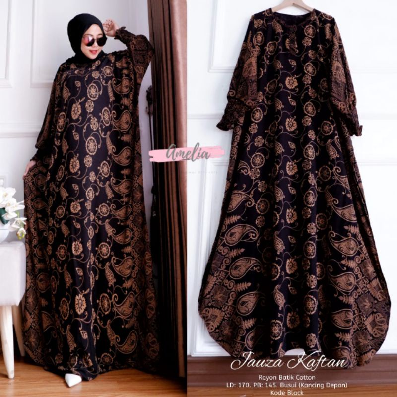 JAUZA KAFTAN BY AMELIA//KAFTAN JUMBO BAHAN RAYON //KAFTAN RAYON