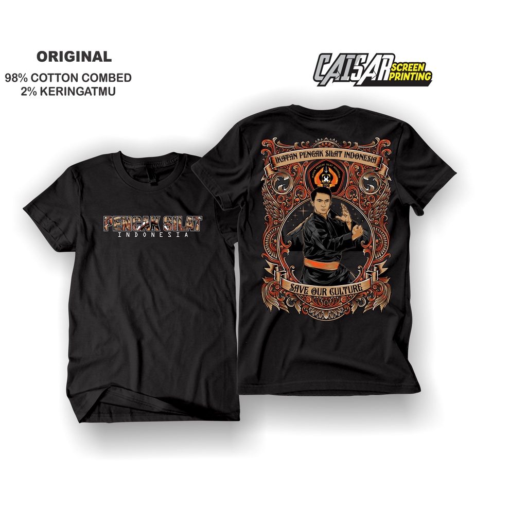 KAOS baju ipsi - pencak silat indonesia c0mbet30 /KAOS IPSI PENCAK SILAT INDONESIA