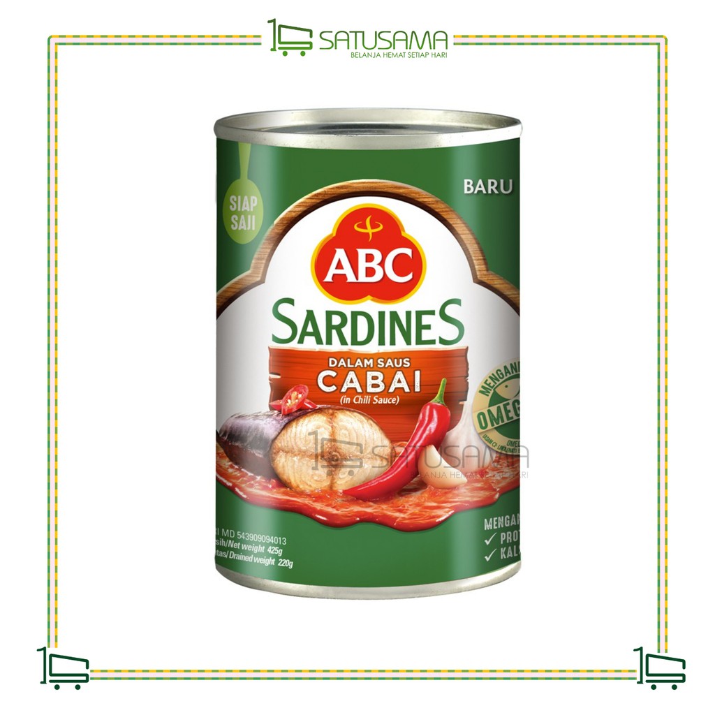 

ABC Sardines 425gr / satusama