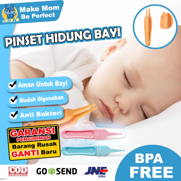 Baby Nose Picker | Pinset Pembersih Hidung dan Upil Bayi | Pembersih Upil Bayi | Ruzain Mall