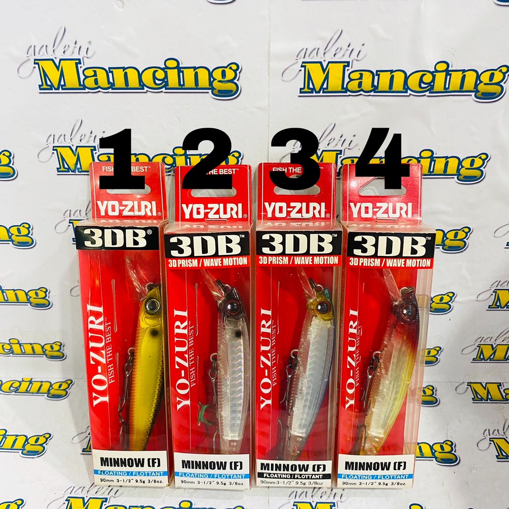 UMPAN YOZURI 3DB MINNOW 90MM