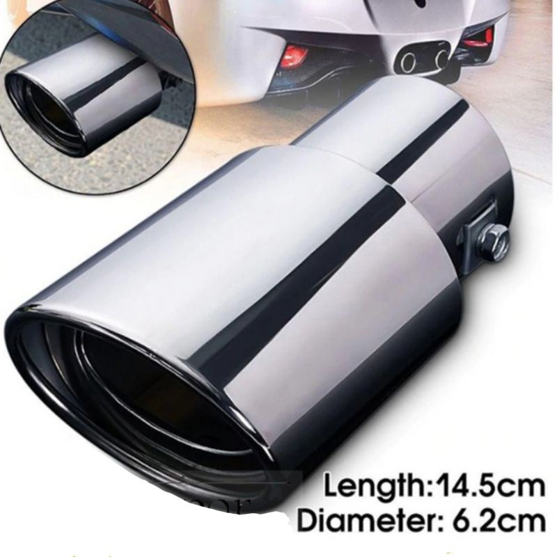 Muffler knalpot cover ujung knalpot mobil universal