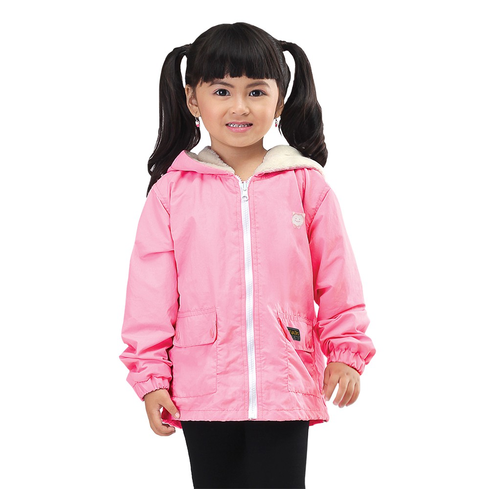 Jaket Anak Perempuan Pink Cantik Lucu Kids Jaket Anak Cewe Hoodie