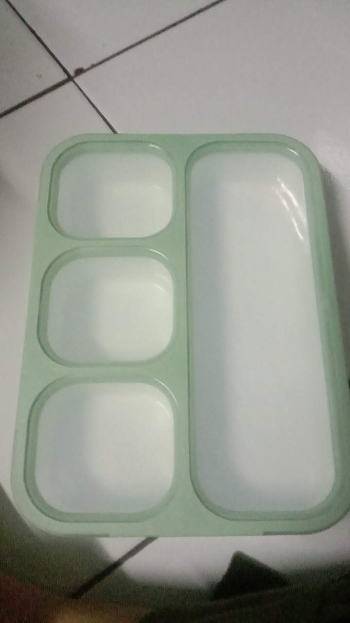 Lunch Box Kotak Makan Yooyee Grid 4 Sekat #578 Anti Tumpah