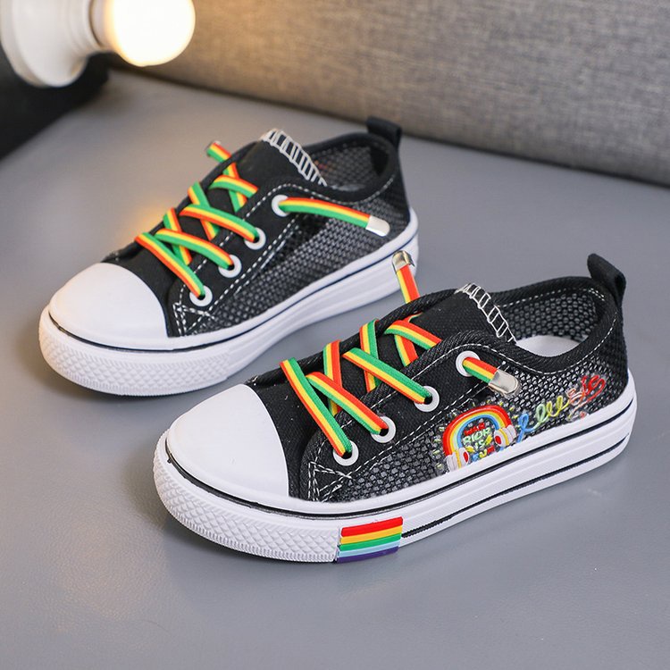 Sepatu Anak Perempuan - Sneaker C-40 RIOR MOTIF Colorful Sepatu Sport Anak Casual Import