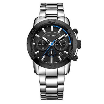 JAM TANGAN PRIA RHYTHM 1402 ORIGINAL STAINLESS STEEL