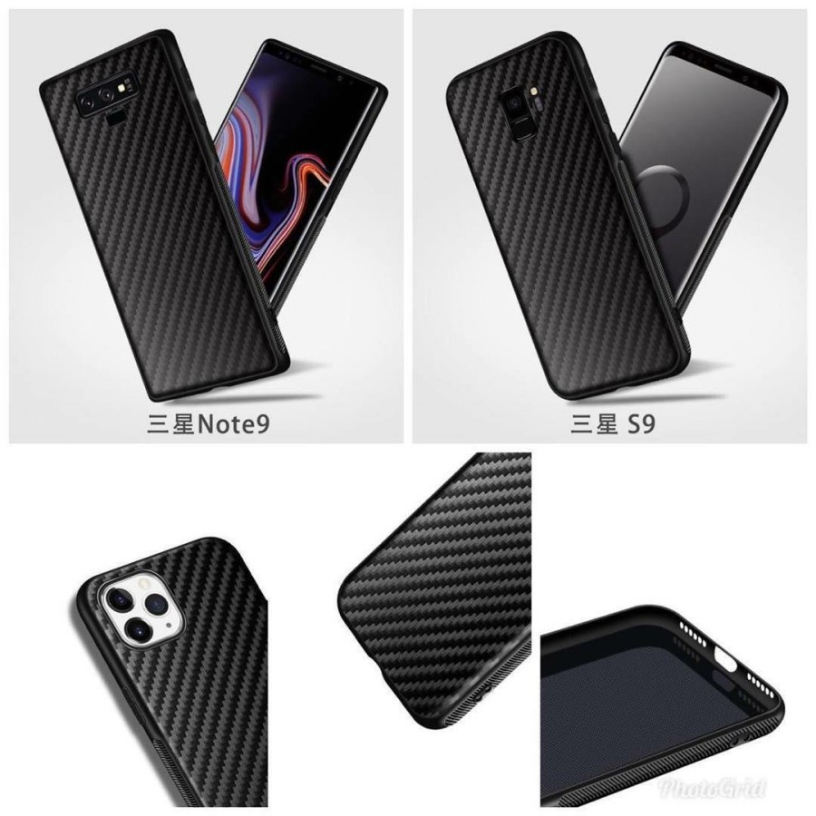 OPPO A15 A15S A91 F15 CASE FULL KARBON, SOFTCASE SLIM FIT LUXURY FULL CARBON CASE