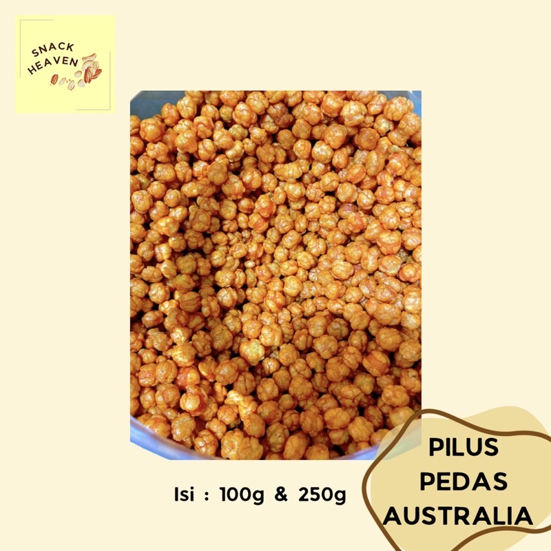 

SNACK CEMILAN PILUS JAGUNG PEDAS AUSTRALIA GURIH VIRAL CANDU 100g