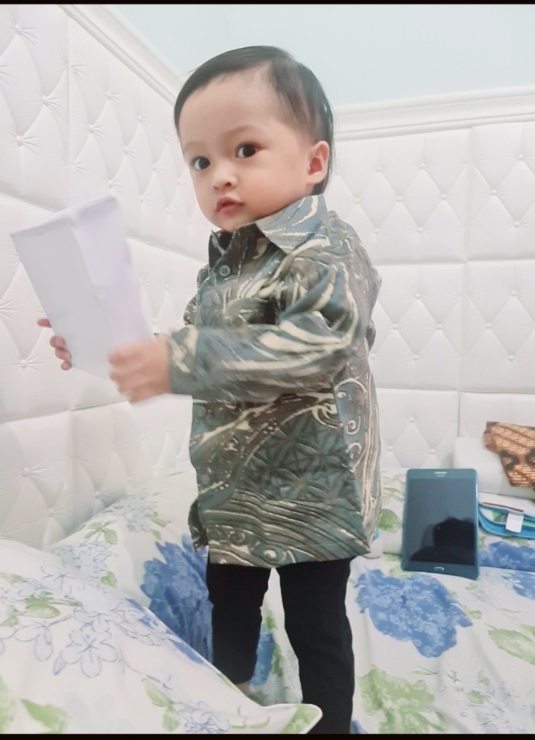 Batik Anak Laki-laki Lengan Panjang (batik Bruno)