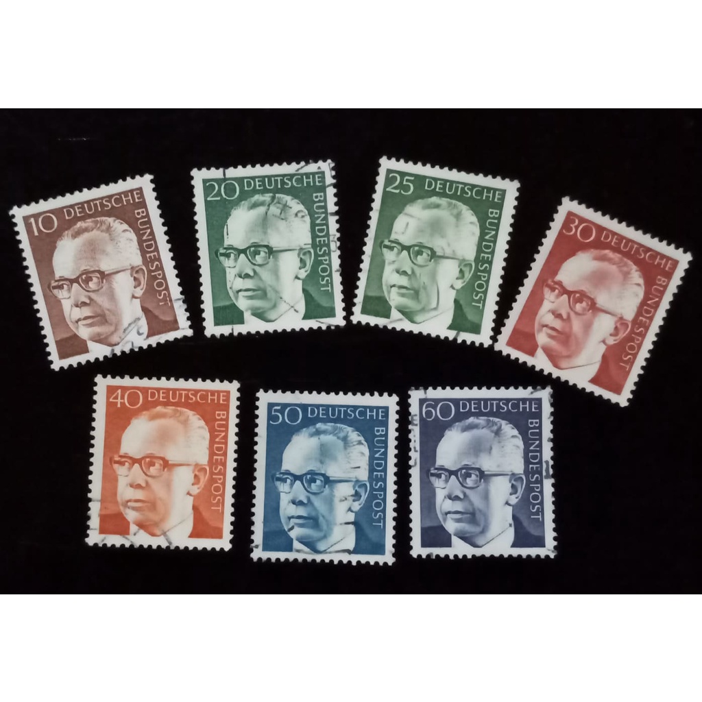 Perangko Jerman seri Tokoh set