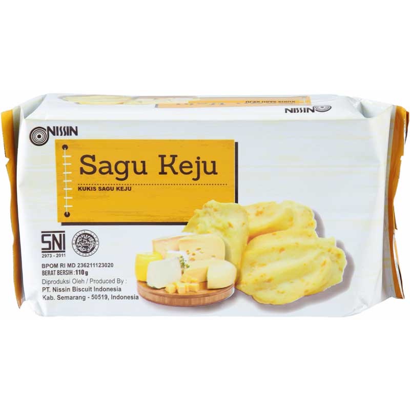 

NISSIN Kue Sagu Keju 110g