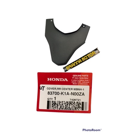 COVER TENGAH BELAKANG BEAT LED DELUXE ORI HONDA 83700 K1A N00ZA