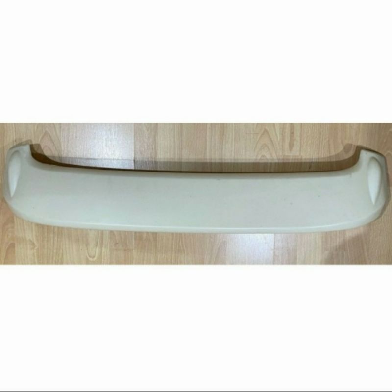 spoiler nissan march plastik tanpa cat